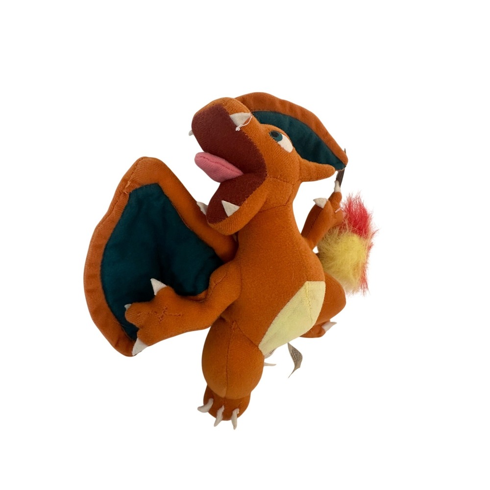 Vintage 1999 Pokemon Charizard Plush Nintendo Play By Play 1998‎ 1999 NWT Tagged